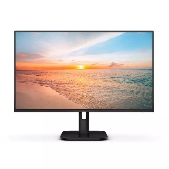 Монітор Philips 24E1N1100A/01 23.8" IPS, 1 мс, 100 Гц, Full HD, VGA, HDMI, чорний