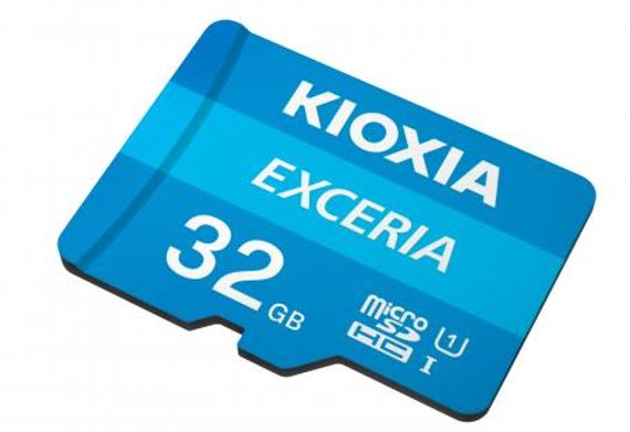 32Гб Micro SDHC C10 100Mb/с Kioxia Lmex1L032Gg2 для внутреннего хранения данных