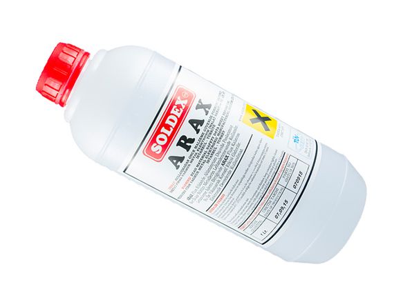 Поток Soldex Arax 1 LT - специальный флюс для пайки, высочайшая активность, защита от коррозии, подходит для различных металлов