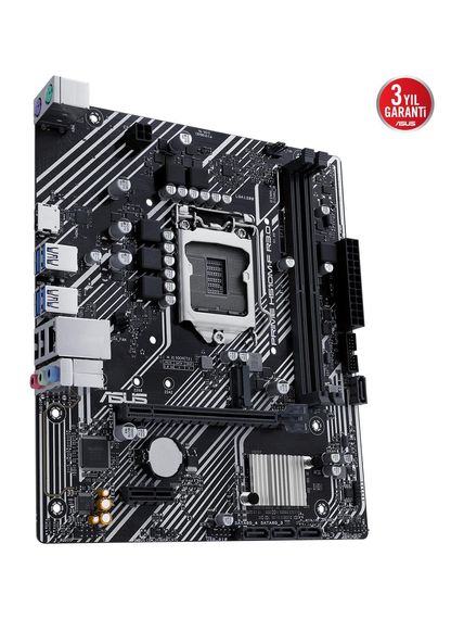 Материнская плата Asus Prime H510M-F R3.0 Intel H470 LGA1200 DDR4 с поддержкой DDR4 для высокопроизводительных систем - фото 3