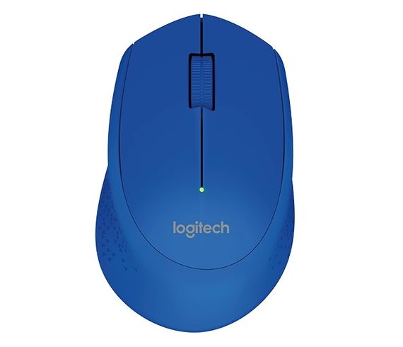 Беспроводная мышь LOGITECH M280, модель 910-004290, синяя, эргономичный дизайн, высокая точность, идеальна для работы и игр