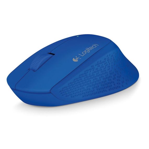 Беспроводная мышь LOGITECH M280, модель 910-004290, синяя, эргономичный дизайн, высокая точность, идеальна для работы и игр