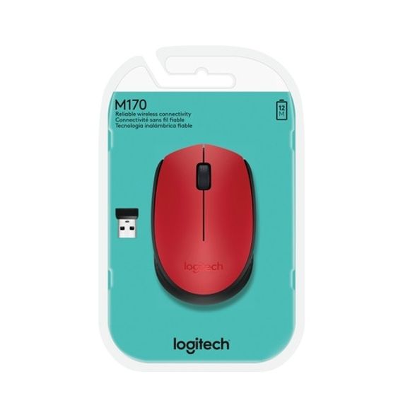 Logitech M171 Kablosuz Mouse Usb Kırmızı 910-004641 - photo 3