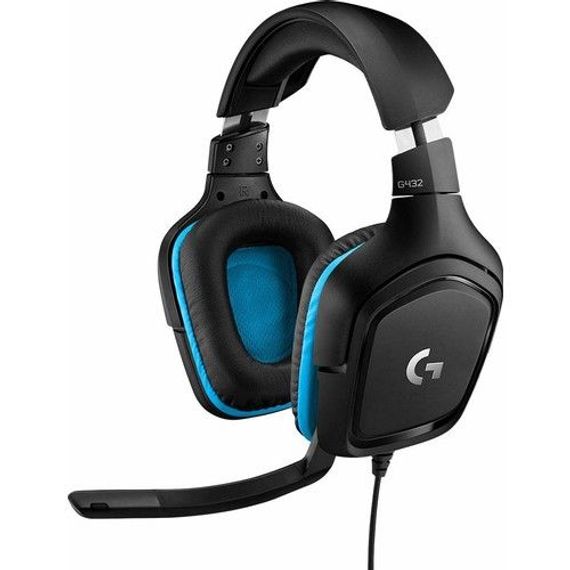 Игровые наушники Logitech G432 с 7.1 объемным звуком и микрофоном для геймеров