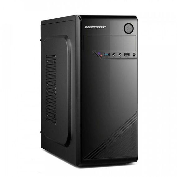 PowerBoost VK-1621 400w USB 3.0 ATX Shiny Piano Siyah Kasa VK-1621 - صورة 1