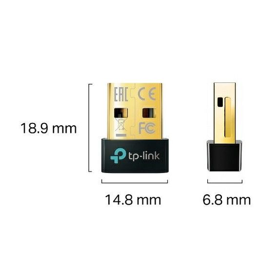 TP-LINK UB500 Bluetooth 5.0 Нано USB адаптер для надежного соединения и быстрой передачи данных - фото 4