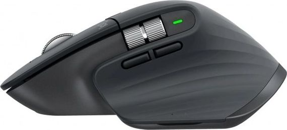 Беспроводная мышь Logitech MX Master 3S черная 910-006559 с высокой точностью и эргономичным дизайном - фото 5