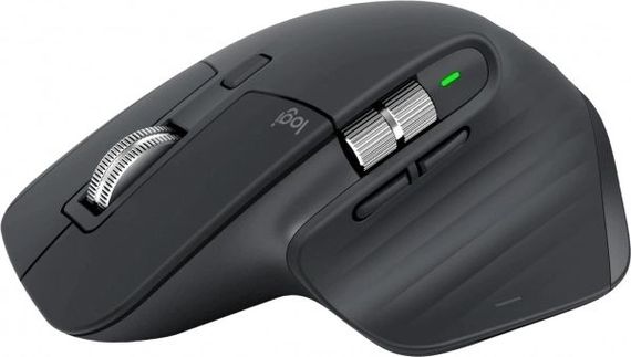 Беспроводная мышь Logitech MX Master 3S черная 910-006559 с высокой точностью и эргономичным дизайном - фото 4