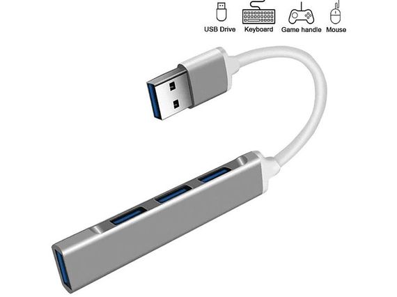 USB-Хаб DAYTONA A-809, адаптер USB 3.0 на 4 порта, скорость до 5 Гбит/с - фото 3