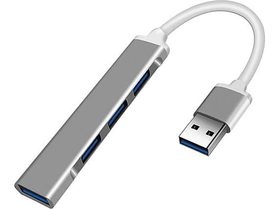 USB-Хаб DAYTONA A-809, адаптер USB 3.0 на 4 порта, скорость до 5 Гбит/с - фото 1