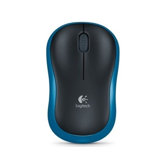 Logitech m185 nano mouse kablosuz blue 910-002236 - photo 2