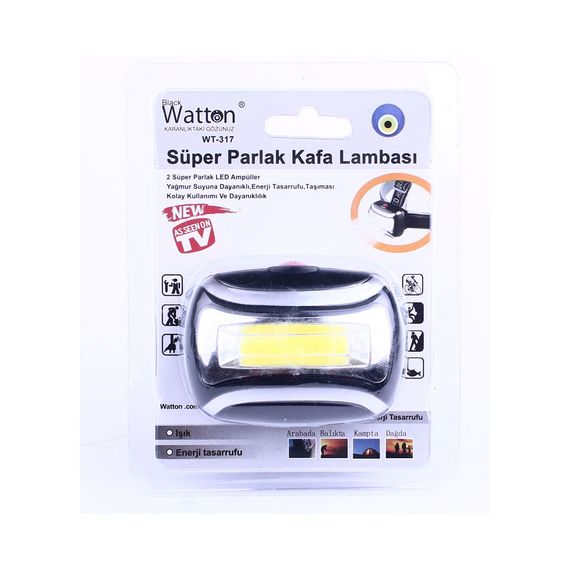 Ultra SMD Kafa Feneri Watton Wt-317 - fotoğraf 3