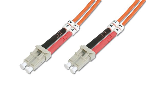 Digitus ST-SC Fiber Optik Patch Kablo, 1 metre, Multimode, Duplex