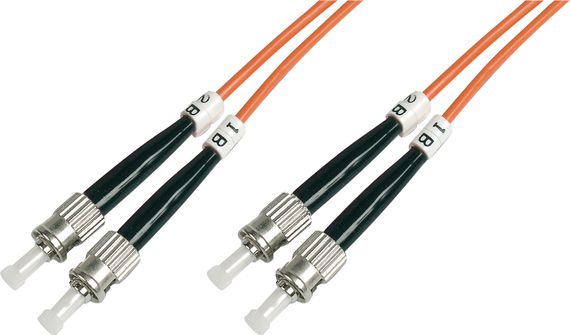 Beek ST-ST Fiber Optik Patch Kablo, 3 metre, Multimode, 3.0mm Dup