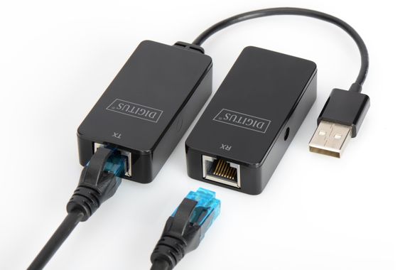 Digitus USB 2.0 Range Extender, CAT 6/6A/7 AWG23 S/FTP or