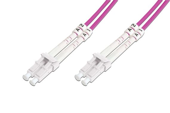 Beek 30m LC-LC Multimode Fiber Optic Patch Cable, 3.0mm Diameter, High-Performance Communication Cable