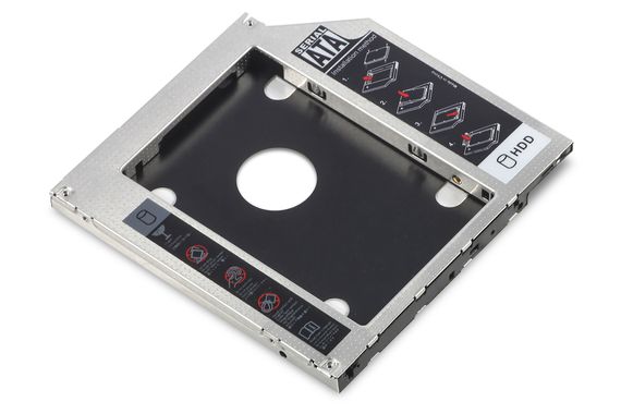 Slot to Install Digitus SSD/HDD, for Notebooks, 9.5 mm, , SAT