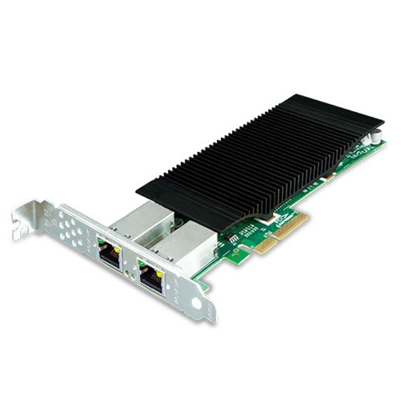 2-Port 10/100/1000T 802.3at PoE+ PCI Express Server Adapter (60W