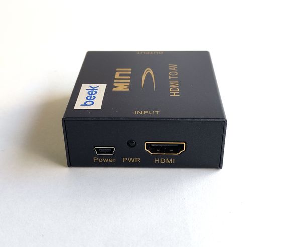 Beek HDMI &lt;-&gt; RCA Video (Görüntü) &amp; Audio (Ses) Sinyal