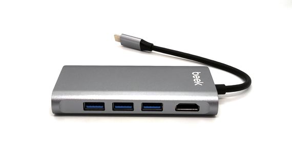 Beek 8 in 1 USB Tip C Docking Station&lt;br&gt;Beek 8 in 1 Type C to Docking Station