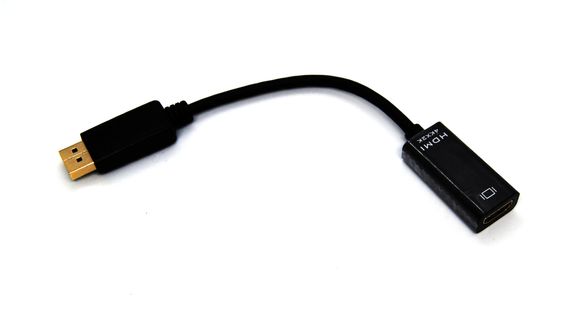 Beek DisplayPort (DP) &lt;-&gt; HDMI Adaptörü, DP Erkek &lt;-&gt; HDMI A Dişi, 4K@60HZ, Altın Kaplama, 0.15 metre&lt;br&gt;Beek DP M/ HDMI F,4K@60HZ,Gold 0.15M