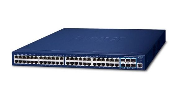 L3 Stackable Managed Switch 48-Port 10/100/1000T with 6-Port 10G SFP+ for High-Performance Networking