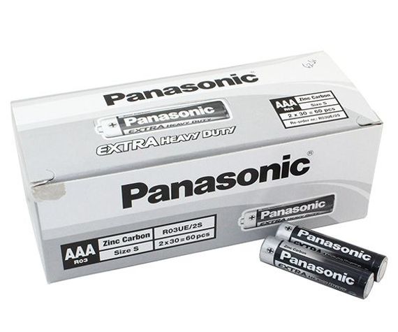 Panasonic Manganez İnce Kalem AAA Pil 60'Lı Paket