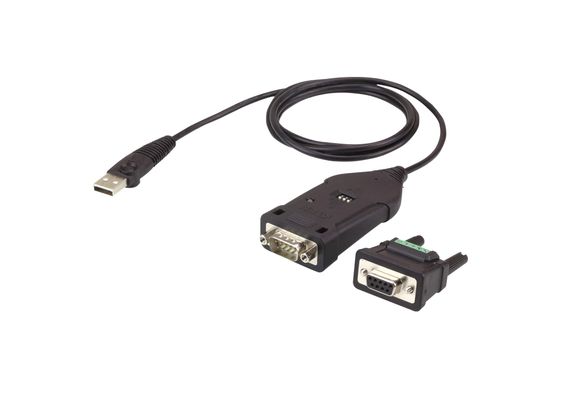 USB адаптер RS-422/485, швидкість до 921,6 Кбіт/с, підтримка Windows, Mac та Linux, без живлення, комплект з адаптером та посібником