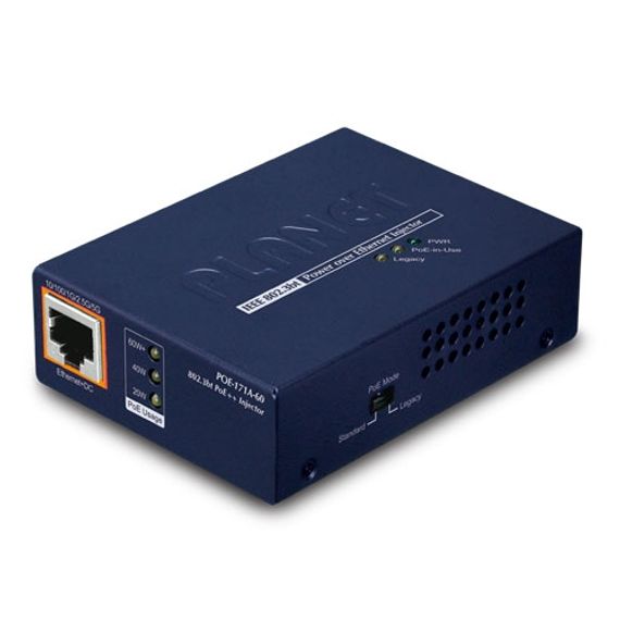 Тек Порт Багатопортовий Gigabit 802.3bt PoE++ Інжектор (60 Ват)