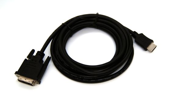 HDMI/DVI(18+1) М/М, довжина 10 м, високоякісний кабель для комп'ютерів, забезпечує стабільний сигнал та високу роздільну здатність