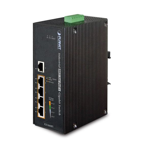 Industrial Type Unmanaged PoE+ Switch (Industrial Unmanaged P