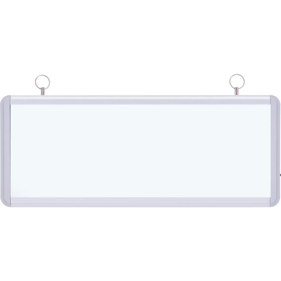 مصباح توجيه طوارئ مزدوج الجوانب مع 6 مصابيح LED، يعمل لمدة 3 ساعات أثناء انقطاع الكهرباء، سهل التركيب على السقف - صورة 2