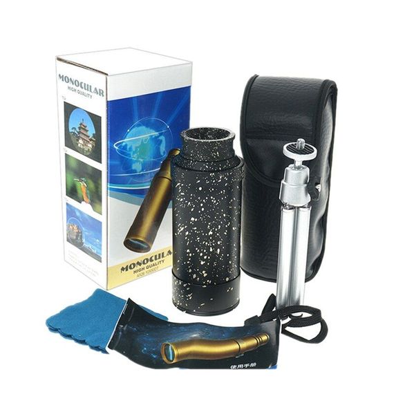 Бинокль Panda 50x50 с металлическим корпусом, большими линзами и черным дизайном для охоты и туристических наблюдений - фото 1