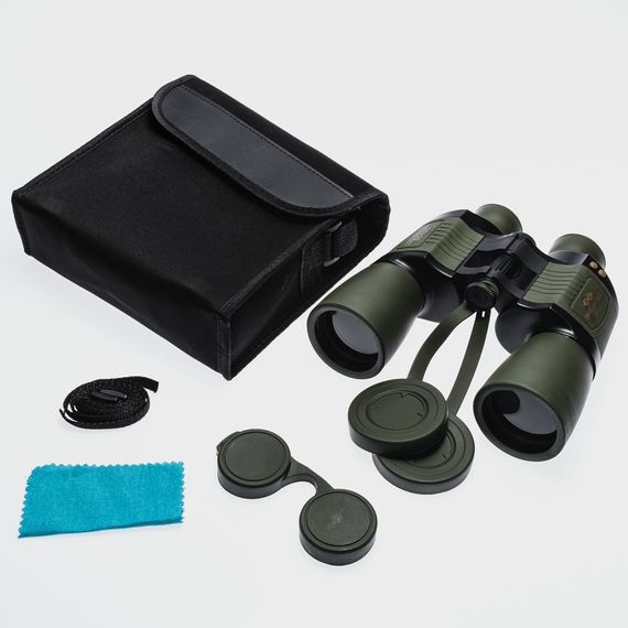 Дальномерный бинокль Breaker Wd 20X50 с автоматической фокусировкой 1000м и 50мм объективом, прочный, антивибрационный, идеален для наблюдения на природе - фото 1