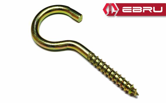 Открытый питон, крючок, зацеп 22x130 - 100 штук, для монтажа и организации, из высокопрочной стали, простота использования и долговечность