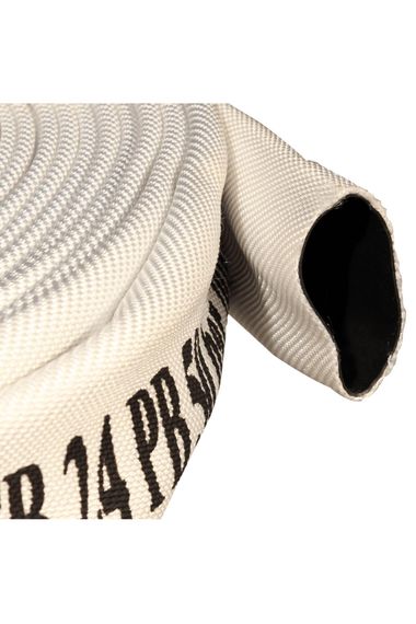 2" İÇİ KAUÇUK BEYAZ 20 METRE YANGIN HORTUMU TS 9222 - TS EN 14540 BELGELİ HORTUM TdrTr