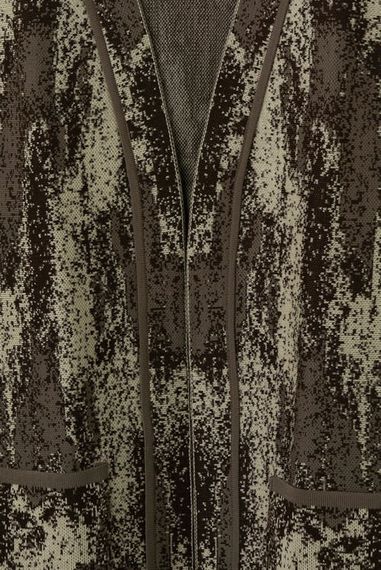Жіноча норкова жилетка з V-подібним вирізом - фото 2