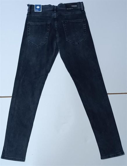 qingtianzhuxinxikejiyouxiangongsi Men's Jeans Ripped Slim-Fit Black Skinny  Fashion Denim Jean Pants Zipper Biker (Black, 30 X 30) at Amazon Men's  Clothing store