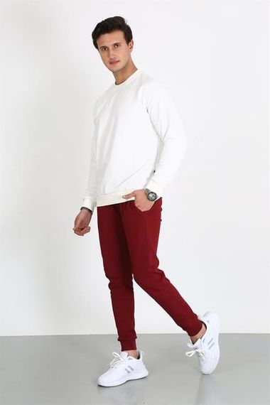 Men's Tracksuit Esf 4030 Claret Red - photo 3