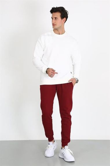 Men's Tracksuit Esf 4030 Claret Red - photo 2