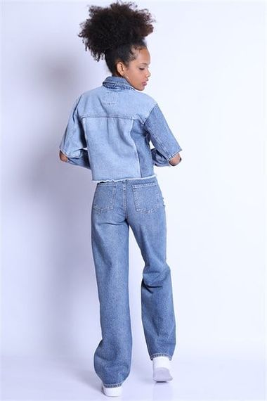 Women's Jacket Bm j55-02 Blue-Light Blue - photo 5