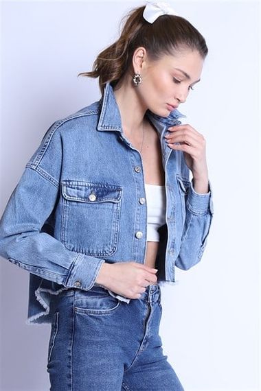 Women's Jacket Bm j62-01 Blue - photo 4