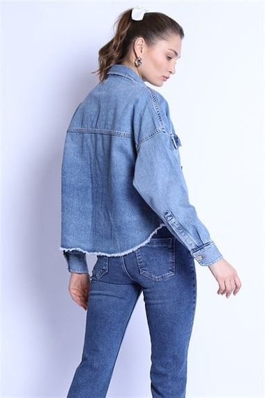 Women's Jacket Bm j62-01 Blue - photo 5