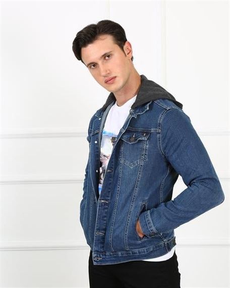 Men's Jacket Jack j09-04 kpşn Mid Blue - photo 1