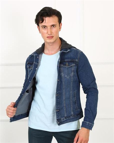 Men's Jacket Jack j09-06 kpşn LIGHT BLUE - photo 5