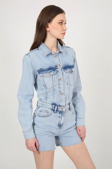 Women's Overalls Bst 20001-01 Blue - photo 2