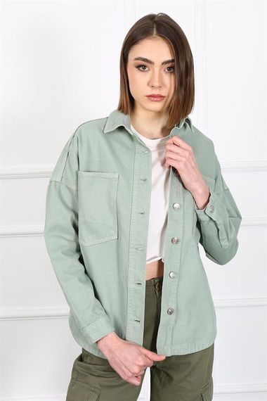 Women's Jacket Bg 813-07 Almond Green - photo 3