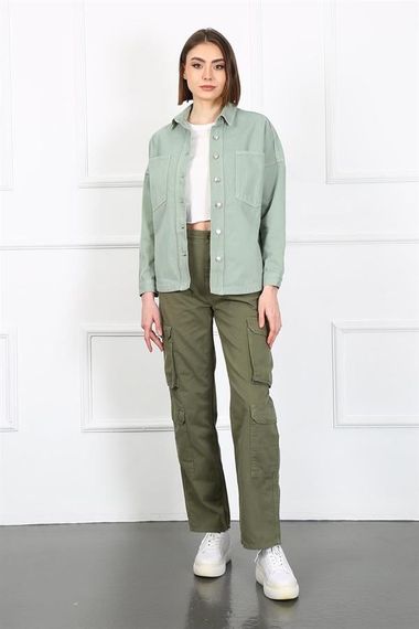 Women's Jacket Bg 813-07 Almond Green - photo 1