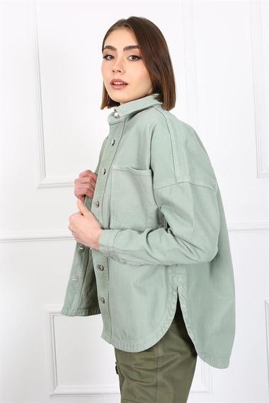 Women's Jacket Bg 813-07 Almond Green - photo 4