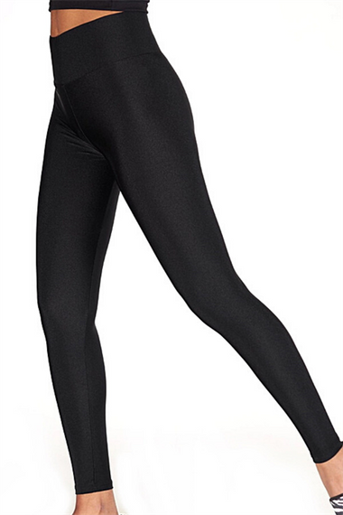 Markano Black Wide Belt Shiny Disco Tights - photo 1